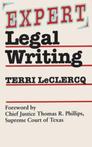 9780292746886 Expert Legal Writing Terri Leclercq