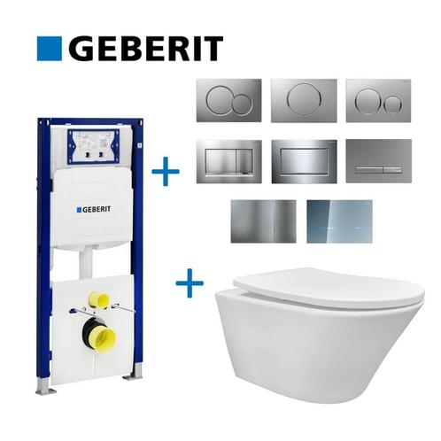 Geberit UP320 Toiletset set16 Wiesbaden Vesta Rimless, Doe-het-zelf en Verbouw, Sanitair, Overige typen, Nieuw, Ophalen of Verzenden