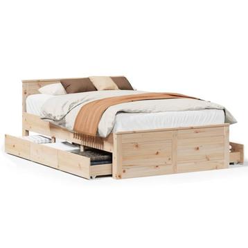 Bedframe met Hoofdbord 120x200 - Retourdeal - Grenen beschikbaar voor biedingen