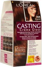 L'OREAL CASTING CREME GLOSS 454 BROWNIE HAARVERF PAK 1 STUK, Verzenden, Nieuw