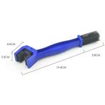 Dragon-Tools Ketting Borstel voor Motor en Fiets - Blauw, Fietsen en Brommers, Ophalen of Verzenden, Nieuw