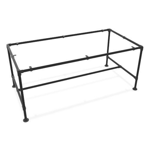 Steigerbuis Tafel Salzburg | Zwart 33.7 MM | Voet | DIY | Bo, Huis en Inrichting, Tafels | Eettafels, Ophalen of Verzenden