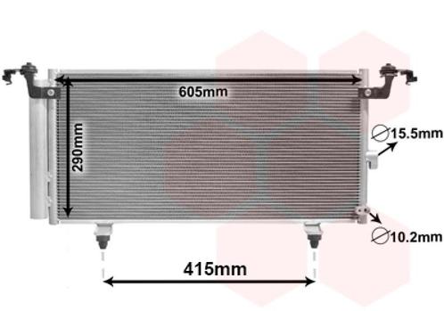 LUCHTCONDENSATOR VOOR SUBARU LEGACY 2010-2014 73210AJ000, Auto-onderdelen, Airco en Verwarming, Nieuw, Ophalen of Verzenden