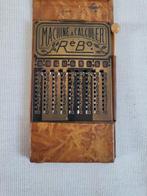 Rébo - Rekenmachine - 1920-1930 - Rekenliniaal in de