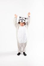 Onesie Grijze Wasbeer Pakje 74-80 Wasbeerpak Kostuum Grijs P, Ophalen of Verzenden, Nieuw, 104 of kleiner