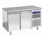 Vrieswerkbank RVS | 2 deurs | 260 L | 136x70x(h)88/90cm, Verzenden, Nieuw in verpakking