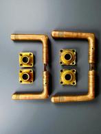 Art Nouveau Deurklink - 1910-1920 - brons, Antiek en Kunst