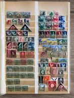 Nederland - 2 stockalbums vol in aantallen, Gestempeld