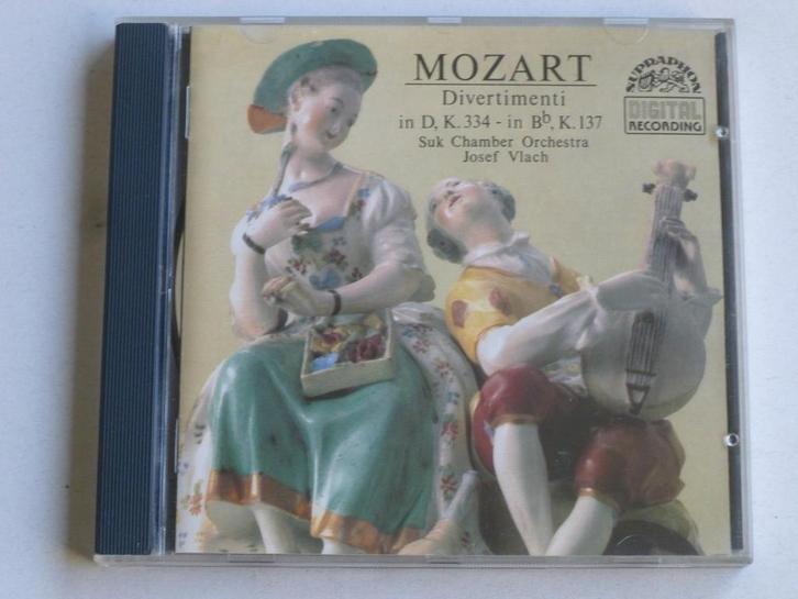 Mozart - Divertimenti / Josef Vlach (supraphon), Cd's en Dvd's, Cd's | Religie en Gospel, Zo goed als nieuw, Verzenden