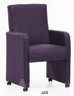 Eetkamerstoel Jan - eetkamerstoelen - Paars, Huis en Inrichting, Stoelen, Nieuw, Stof