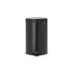 Brabantia Pedaalemmer newIcon 20 ltr - mat Zwart, Huis en Inrichting, Woonaccessoires | Prullenbakken, Verzenden, Nieuw