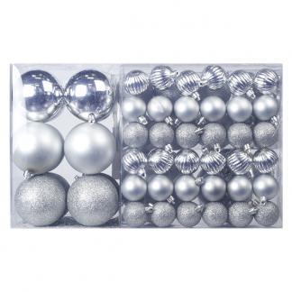 Kerstballen set | PerfectLED | 94 stuks (Zilver), Diversen, Kerst, Nieuw, Verzenden