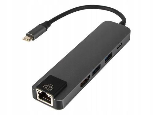 USB-C naar 4K HDMI adapter - 2x USB 3.0 + LAN, Doe-het-zelf en Verbouw, Overige Doe-het-zelf en Verbouw, Nieuw, Ophalen of Verzenden