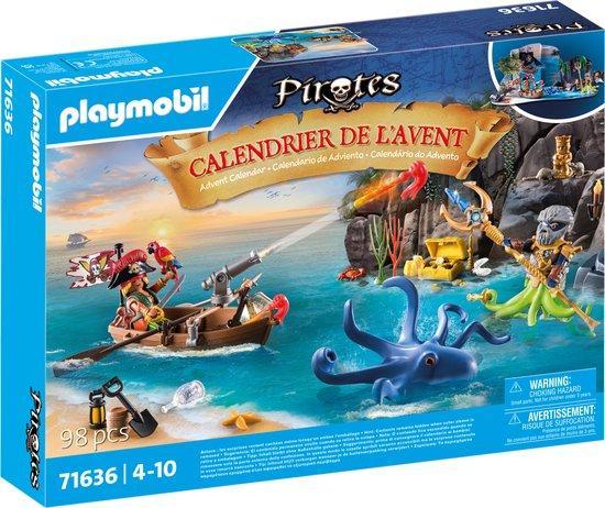 PLAYMOBIL Christmas Adventskalender: Piraten - 71636, Kinderen en Baby's, Speelgoed | Overig, Verzenden