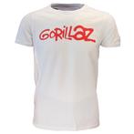 Gorillaz White Tee Logo T-Shirt - Officiële Merchandise, Verzenden, Nieuw