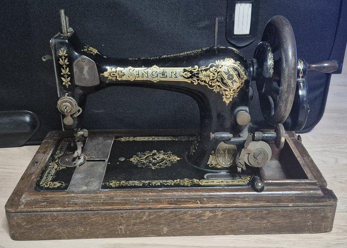 Singer 28K (1910) Naaimachine - IJzer, Antiek en Kunst, Kunst | Designobjecten