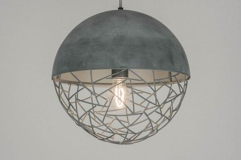 Rietveld Hanglampen - Grijs, Betongrijs - Metaal, Huis en Inrichting, Lampen | Hanglampen, Verzenden