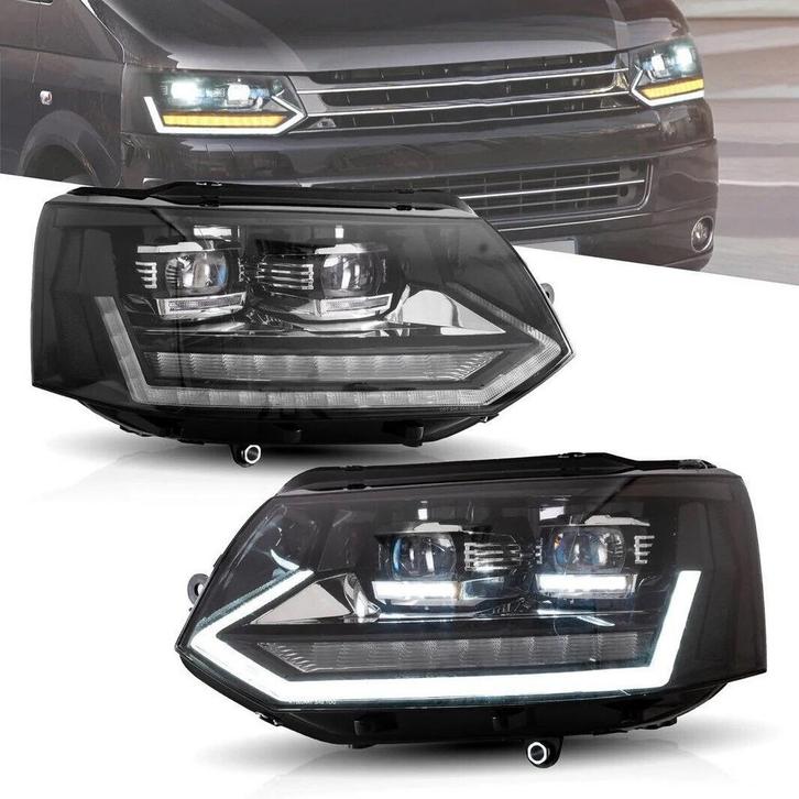 T6.1 Look LED Koplampen met Start Up Animation voor VW T5.1, Auto diversen, Tuning en Styling, Ophalen of Verzenden