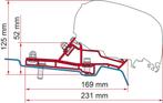 Fiamma Adapter Ford Transit Van H2L2 290cm, Nieuw