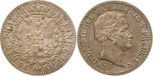Duitsland Thaler Preussen Pruisen 1831 Friedrich Wilhelm..., Postzegels en Munten, Munten | Europa | Niet-Euromunten, Verzenden