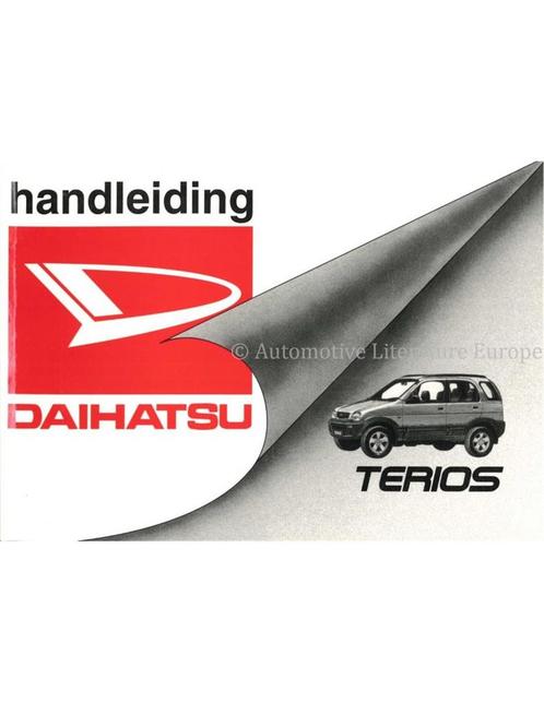 1999 DAIHATSU TERIOS INSTRUCTIEBOEKJE NEDERLANDS, Auto diversen, Handleidingen en Instructieboekjes