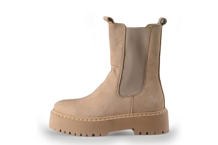 Nelson Chelsea boots in maat 41 Wit, Kleding | Dames, Schoenen, Wit, Zo goed als nieuw, Overige typen, Verzenden