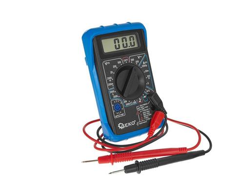 Digitale Multimeter Met Zoemer 500 V - Spanningsmeter - Volt, Auto-onderdelen, Elektronica en Kabels, Nieuw, Universele onderdelen