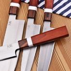 Keukenmes - Japanse stijl keukenmes met Petty, Gyuto,, Antiek en Kunst
