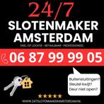 Echte 24/7 bereikbare Slotenmaker Amsterdam 0687999905, Diensten en Vakmensen, 24-uursservice
