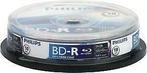 Philips | BD-R | 25 GB | 6x speed | Cakebox | 10 stuks, Computers en Software, Beschrijfbare discs, Nieuw, Verzenden