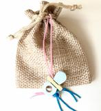 10 Houten decoratie hobby paard naturel met koordje: 6,95, Hobby en Vrije tijd, Feestartikelen, Verzenden, Nieuw, Versiering, Geboorte of Huwelijk