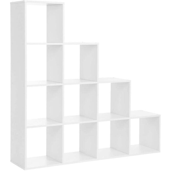 Songmics LBC10WTV1 Boekenkast van 81 voor 39, Huis en Inrichting, Kasten | Boekenkasten, Nieuw, Ophalen of Verzenden