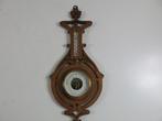 Art Nouveau houten barometer / thermometer A.Agath  ca 1920, Antiek en Kunst