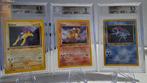 Pokémon - 3 Graded card - Raikou, Entei, Suicune First, Hobby en Vrije tijd, Verzamelkaartspellen | Pokémon, Nieuw