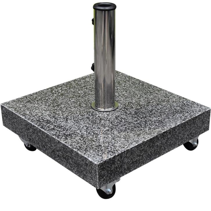 AVH parasolvoet 40 kg met 4 wielen graniet, Tuin en Terras, Parasols, Nieuw, Ophalen of Verzenden