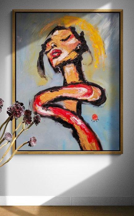Arvydas Gaiciunas (Retne) - Ascend – Abstract Expressionist, Antiek en Kunst, Kunst | Schilderijen | Modern