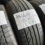 4 x Dunlop 185-60-15 Zomerbanden 6mm, Auto-onderdelen, Banden en Velgen, Gebruikt, 15 inch, Band(en), Personenwagen