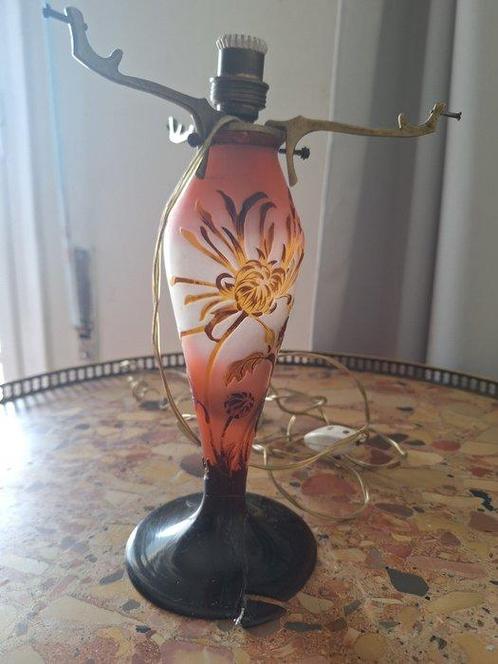 Emile Gallé - Lamp - Glas, Antiek en Kunst, Antiek | Glas en Kristal