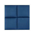 Gestoffeerde wandpanelen Carpino set van 4 fluweel 30x30 cm, Doe-het-zelf en Verbouw, Verzenden, Nieuw