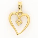 Hanger - 18 karaat Geel goud - 0.32ct. tw. Diamant