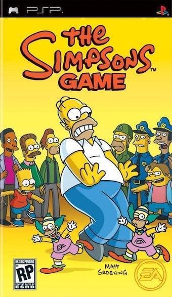 The Simpsons Game (PSP Games), Spelcomputers en Games, Games | Sony PlayStation Portable, Zo goed als nieuw, Ophalen of Verzenden