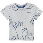 Noppies-collectie T-shirt Tricht (grey melee), Kinderen en Baby's, Babykleding | Maat 56, Nieuw, Noppies, Verzenden