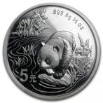 Chinese Panda 1/2 oz 1997, Postzegels en Munten, Verzenden, Oost-Azië, Losse munt, Zilver