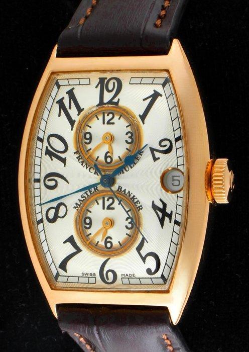 Franck Muller - Master Banker - 18 Carat Pink Gold - Ref., Sieraden, Tassen en Uiterlijk, Horloges | Heren