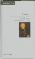 Agora-reeks Dromen / Agora-reeks 9789039108925 Immanuel Kant, Boeken, Filosofie, Verzenden, Zo goed als nieuw, Immanuel Kant