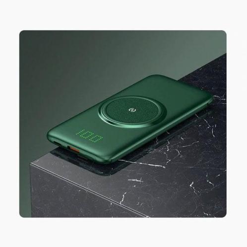 10.000mAh Qi Powerbank - Draadloos Opladen - 4 Types, Telecommunicatie, Powerbanks, Nieuw, Verzenden