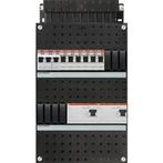 ABB groepenkast 3-fase, 6 groepen, 2 Aardlekschakelaars 4-P,, Ophalen of Verzenden, Nieuw