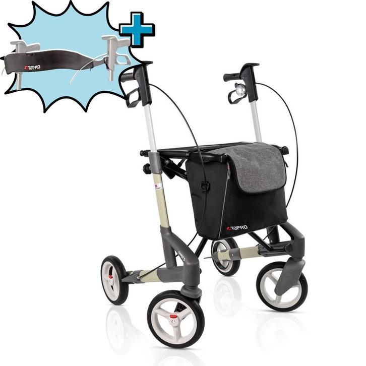 Rollator TOPRO Troja 5G zand, Diversen, Rollators, Nieuw, Ophalen of Verzenden