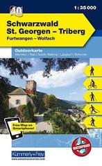 Wandelkaart 40 Schwarzwald St. Georgen Triberg |, Nieuw, Verzenden