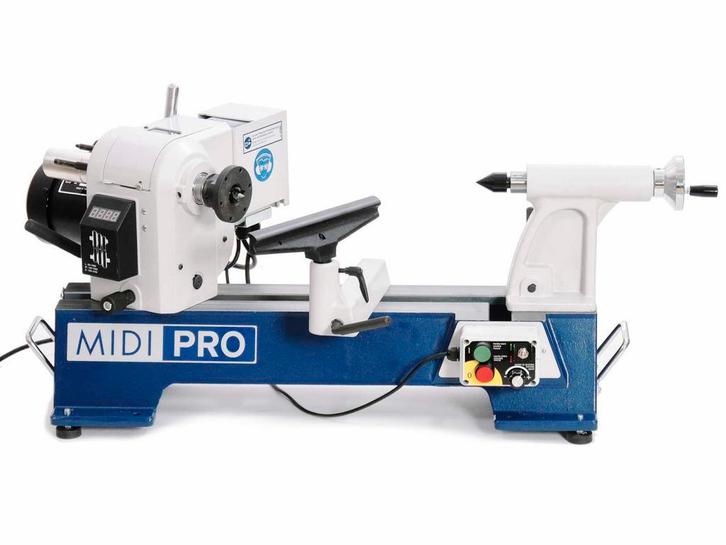 MIDI PRO Houtdraaibank, Doe-het-zelf en Verbouw, Draaibanken, 500 tot 1000 mm, Nieuw, Houtdraaibank, Ophalen